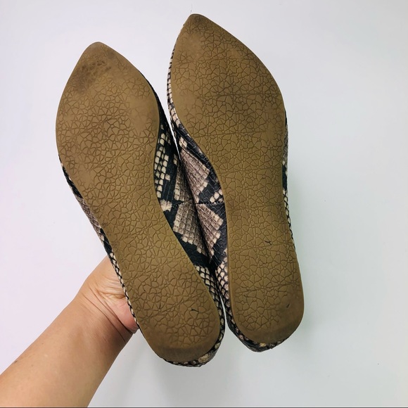 Steve Madden Summer Casual Flats Snake Skin Loafers Comfortable Relax Walking - Picture 3 of 8